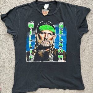 Madeworn Willie Nelson Always On My Mind Shirt - Size L Vintage MSRP $175